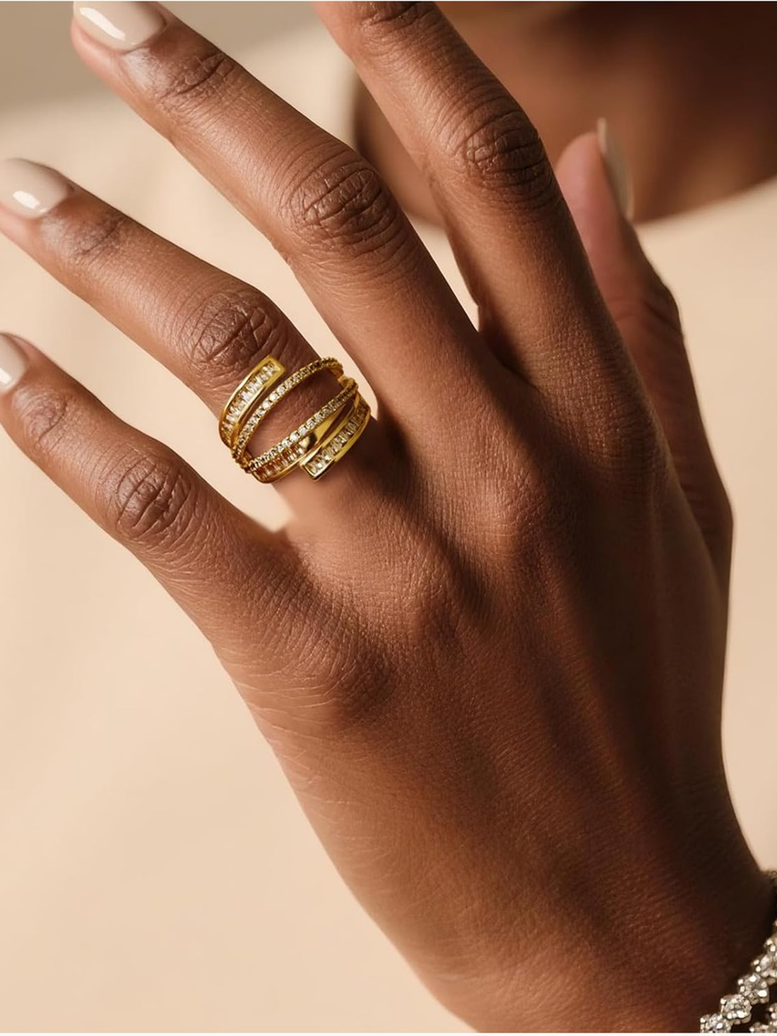 Firework Ring - Gold