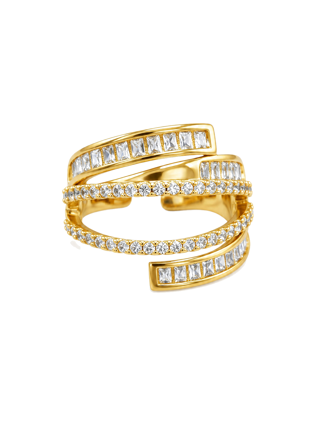Firework Ring - Gold