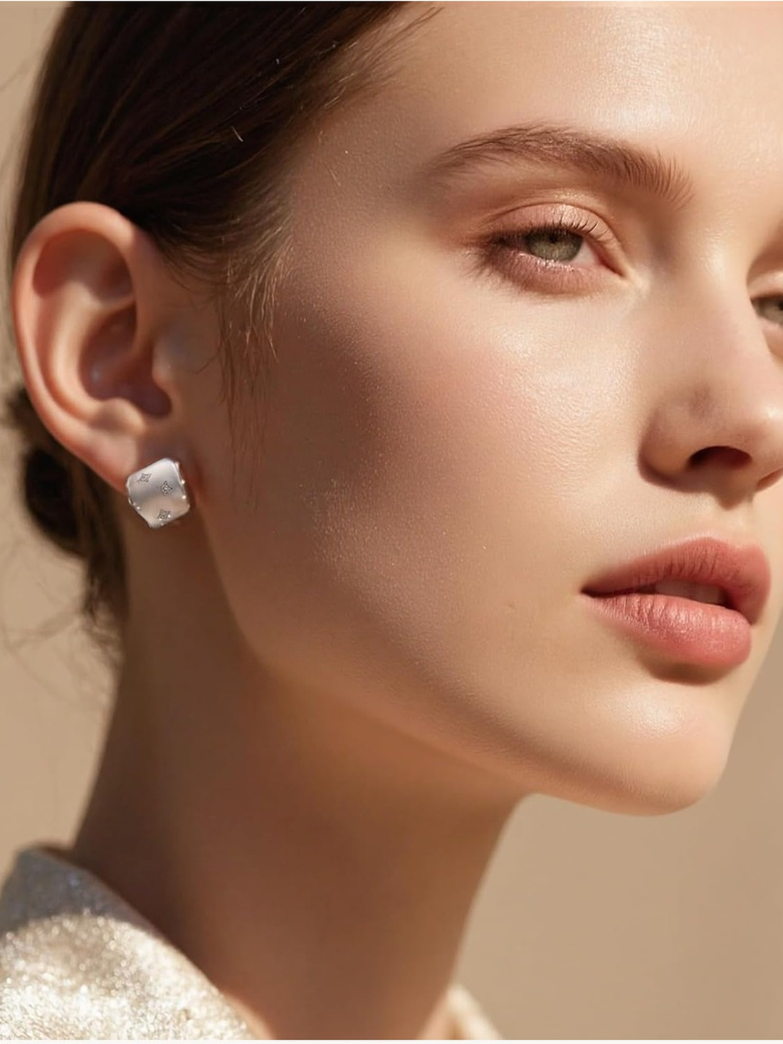 Four-Point Star Statement Earrings