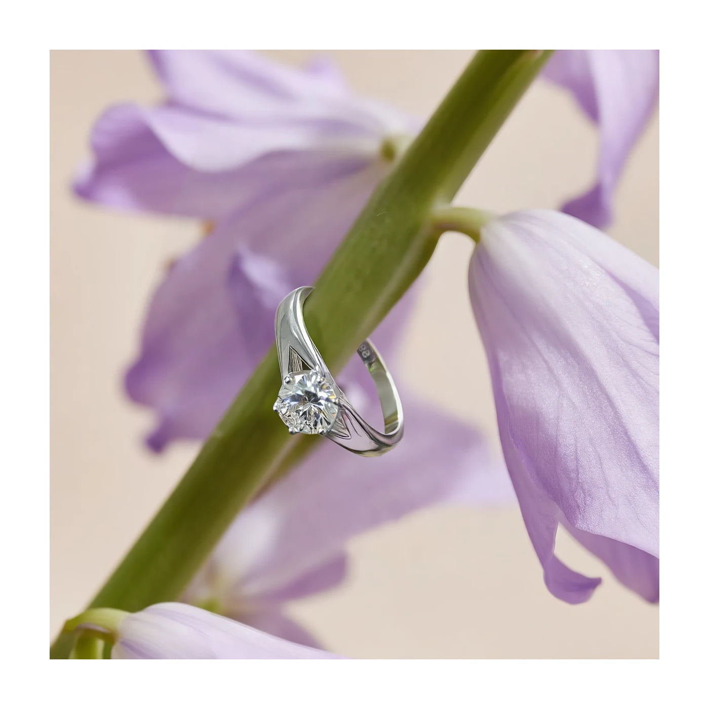 Classic CZ Solitaire Ring