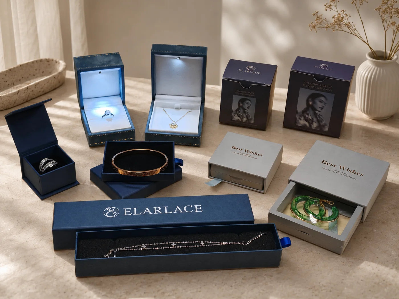 ELARLACE retail jewelry packaging