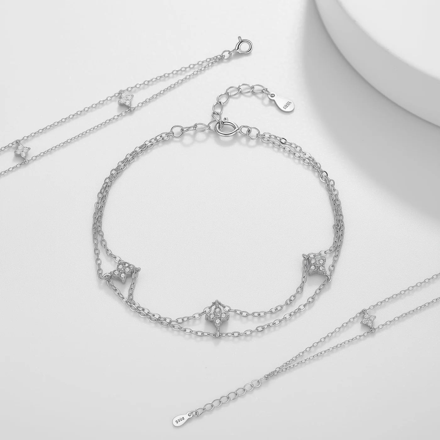 S925 Star Double Layer Bracelet lifestyle image