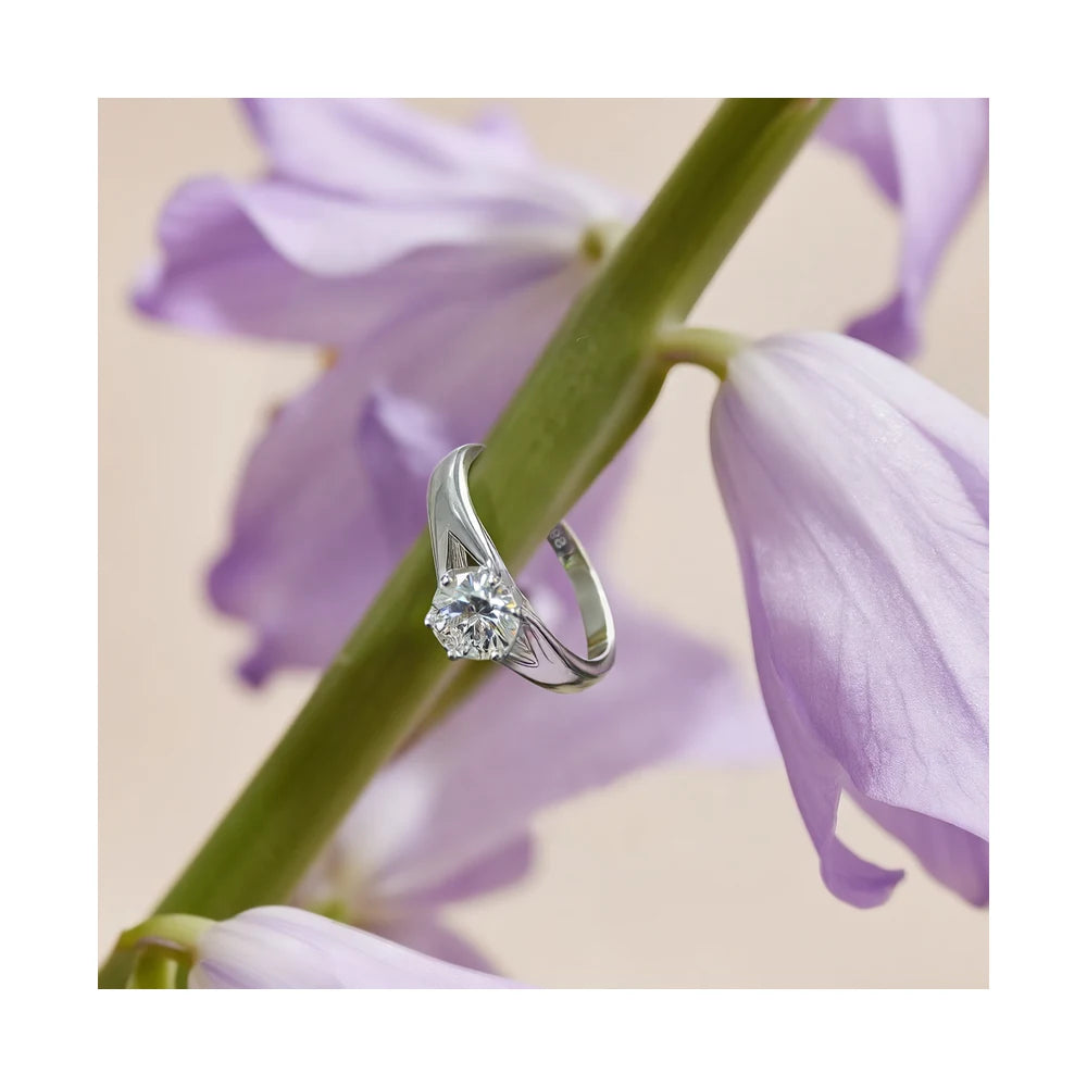 Classic CZ Solitaire Ring